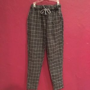 Plaid pants